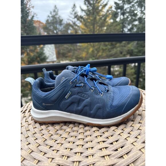 KEEN Konnectfit Waterproof Sneakers Size 8 EU 38.5 Women’s Blue Outdoor Walking - Picture 2 of 16